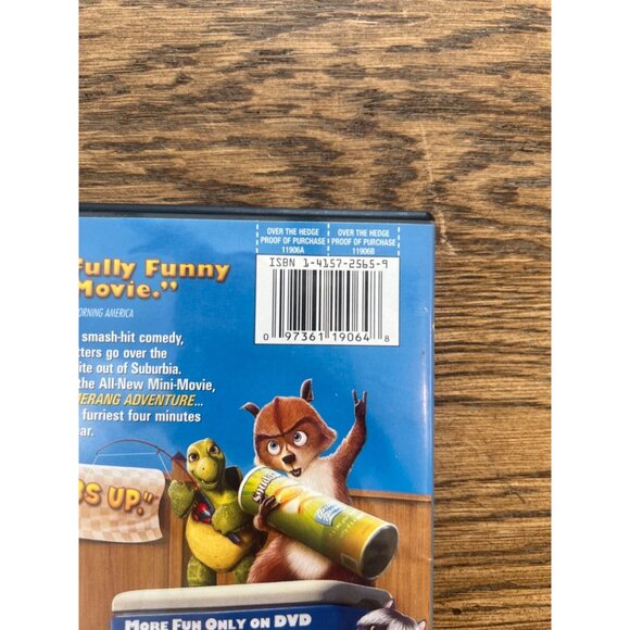 Over The Hedge DVD 2006 Full Screen Edition Animation Comedy Movie Pre-Owned - Picture 4 of 5